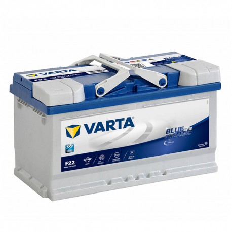 Baterie auto VARTA BLUE DYNAMIC EFB 80Ah 580500073 F22