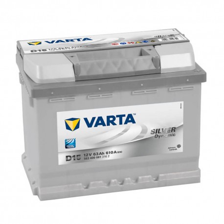 Baterie auto VARTA SILVER DYNAMIC 63Ah 563400061 D15